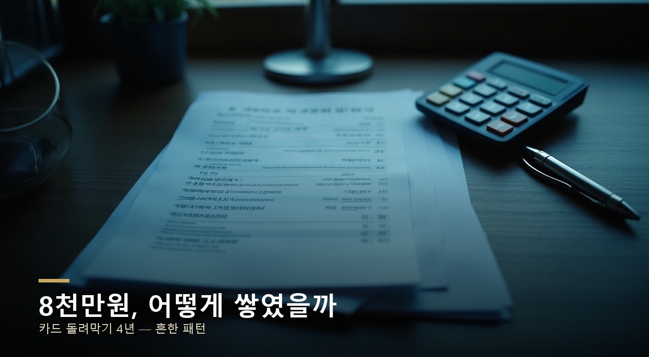 8천만원, 어떻게 쌓였을까