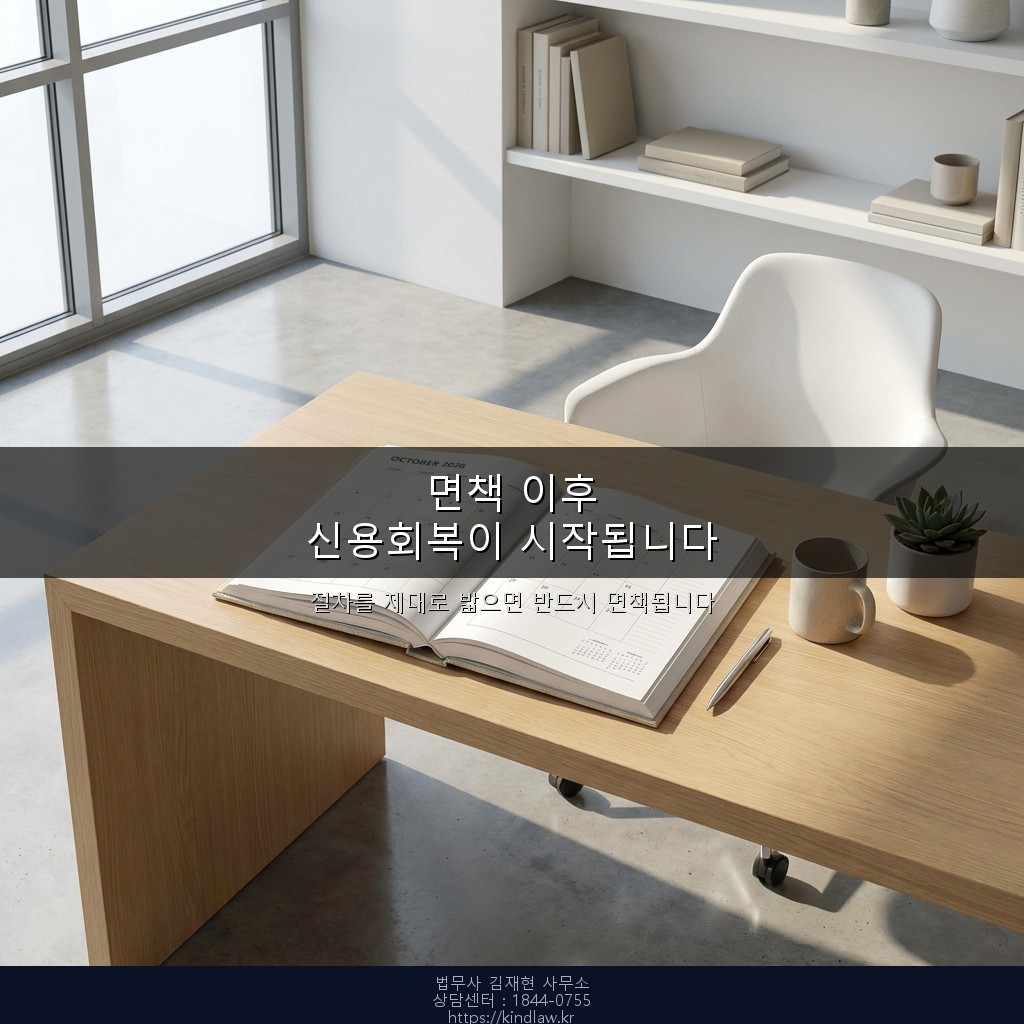 면책 후 신용회복 시작