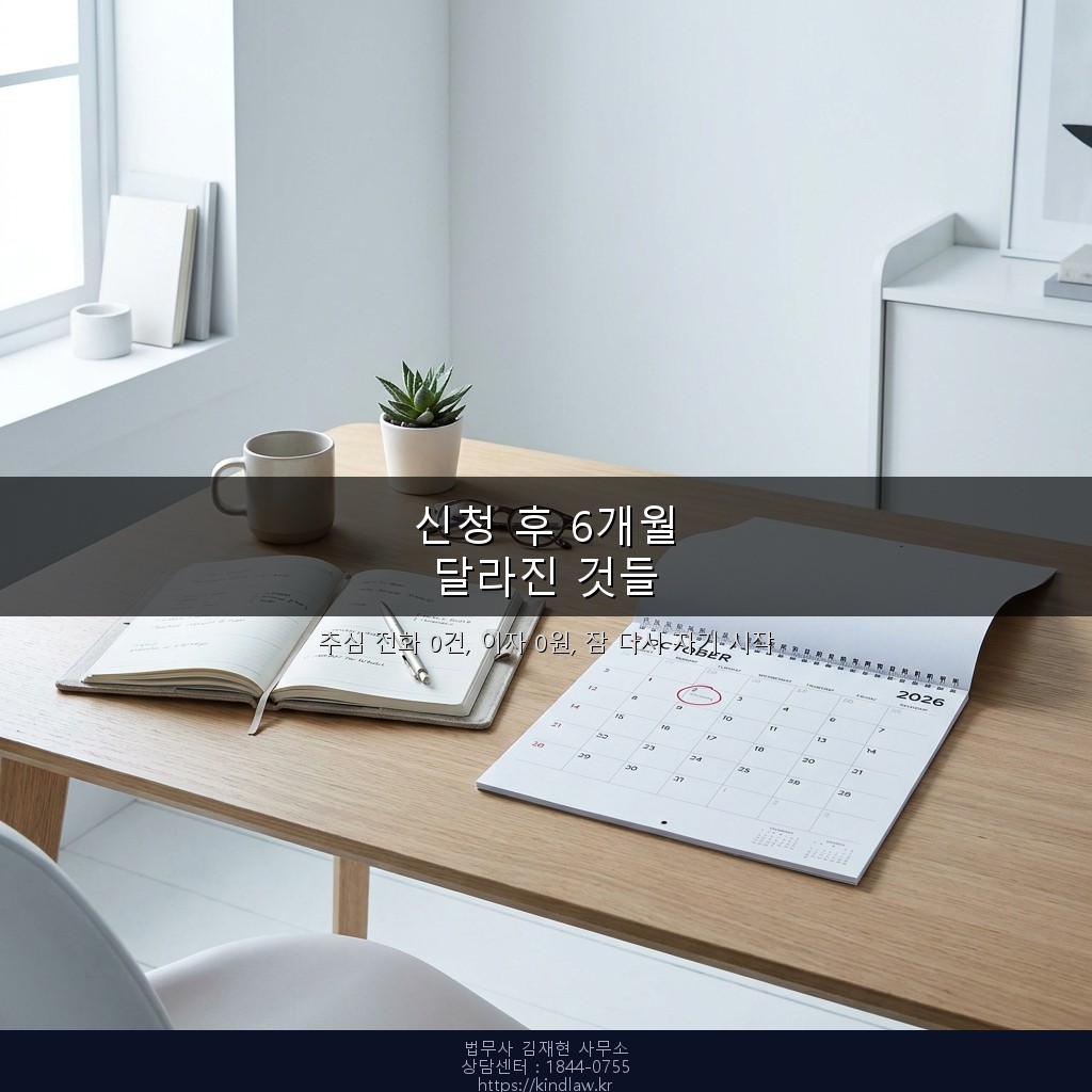개인회생 성공 후기