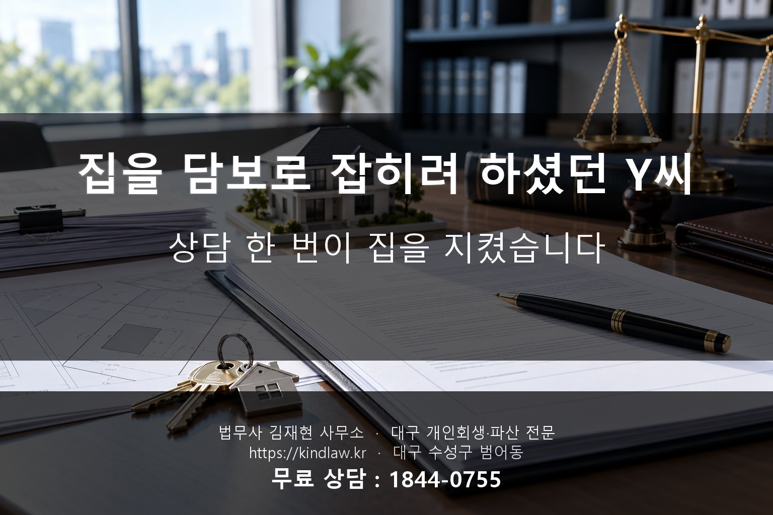 집 담보 대출 전 개인회생 상담 - kindlaw.kr