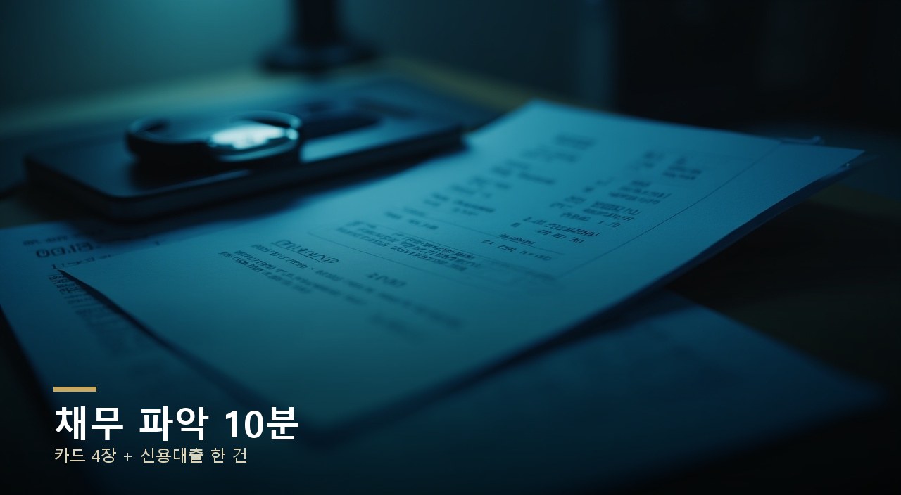채무 파악 10분