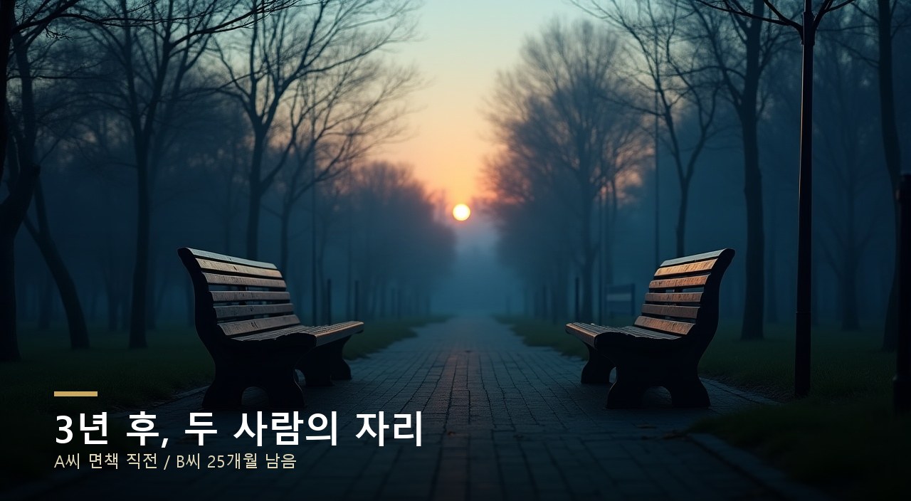 3년 후, 두 사람의 자리