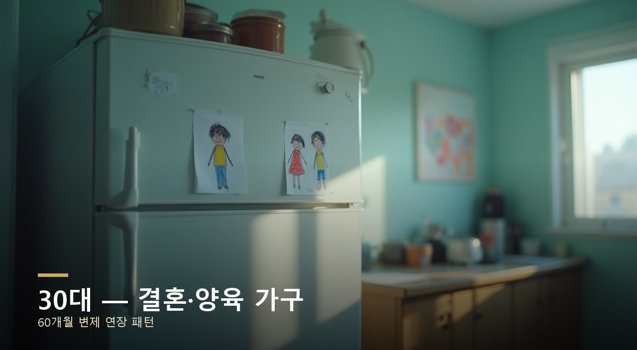 30대 — 결혼·양육 가구