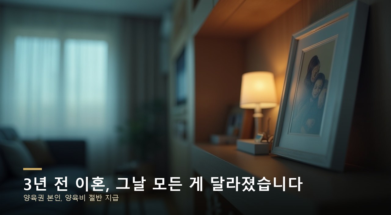 3년 전 이혼, 그날 모든 게 달라졌습니다