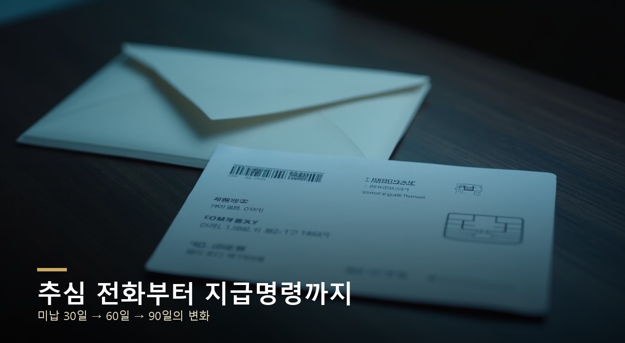 추심 전화부터 지급명령까지