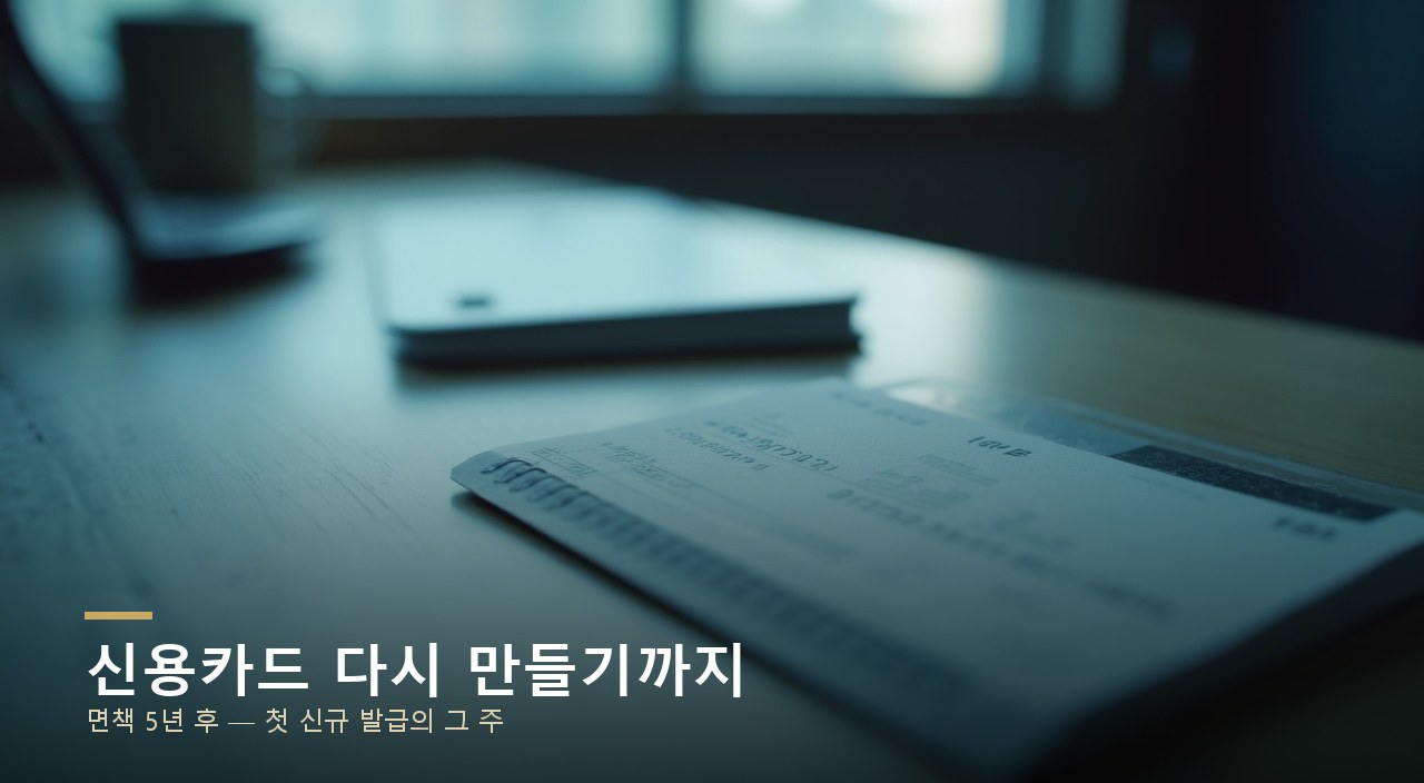 신용카드 다시 만들기까지
