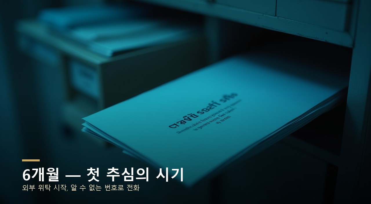 6개월 — 첫 추심의 시기
