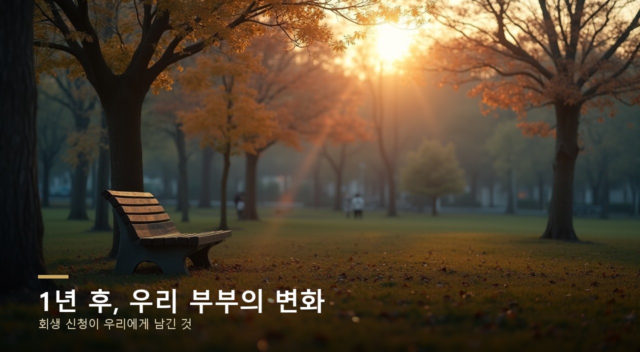 1년 후, 우리 부부의 변화