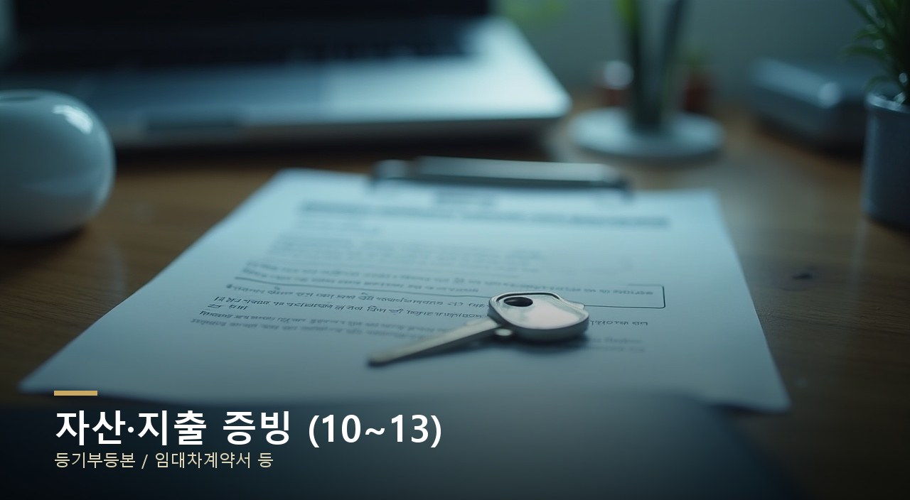 자산·지출 증빙 (10~13)