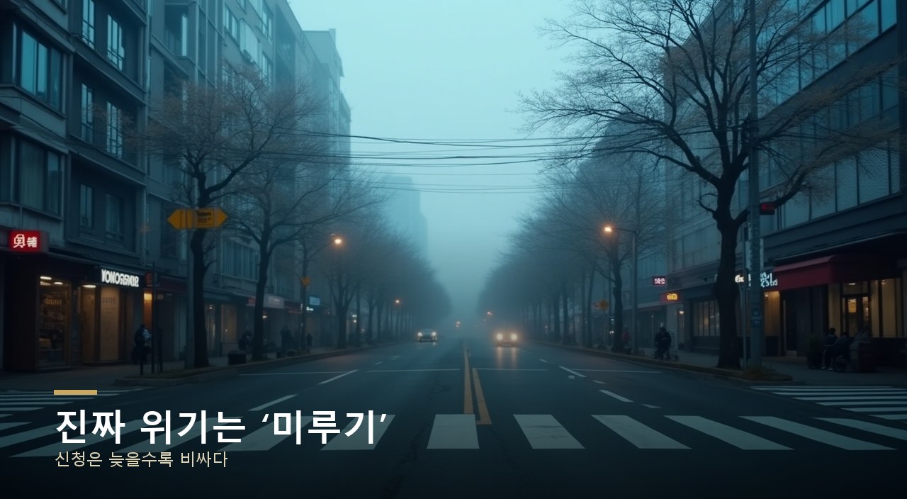 진짜 위기는 ‘미루기’