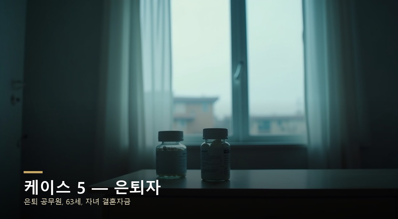 케이스 5 — 은퇴자