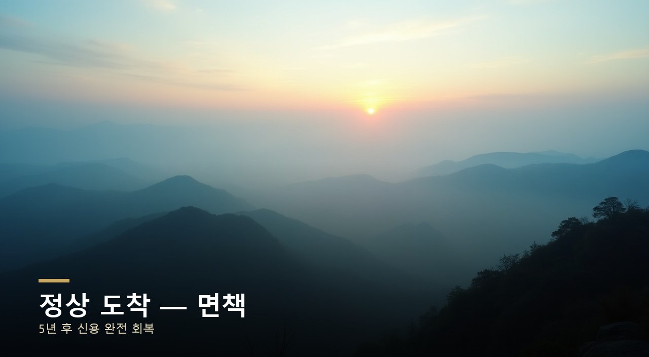 정상 도착 — 면책