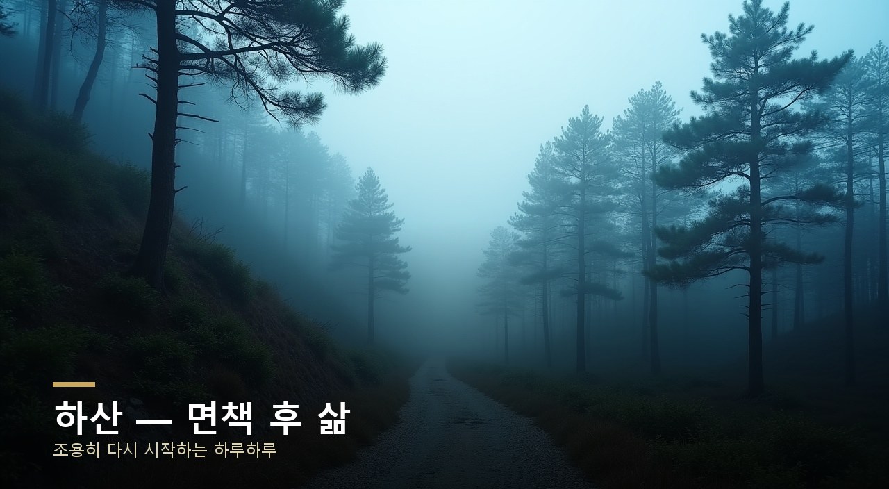 하산 — 면책 후 삶
