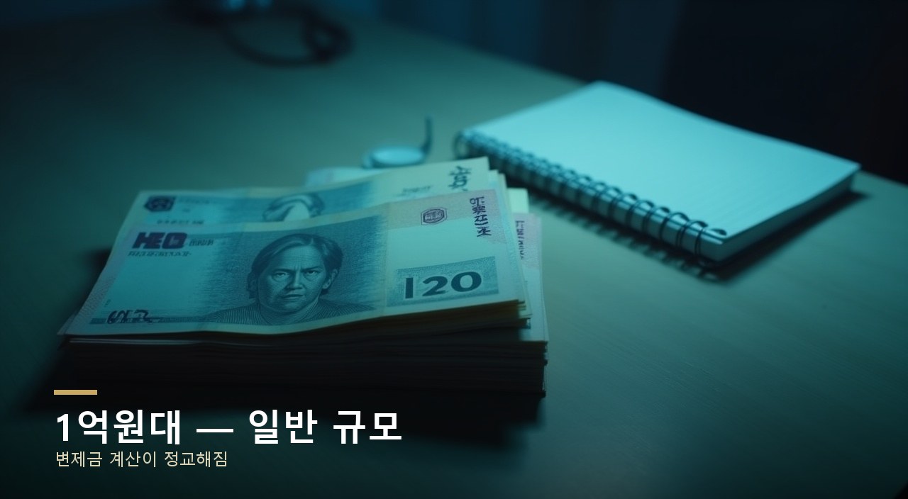 1억원대 — 일반 규모