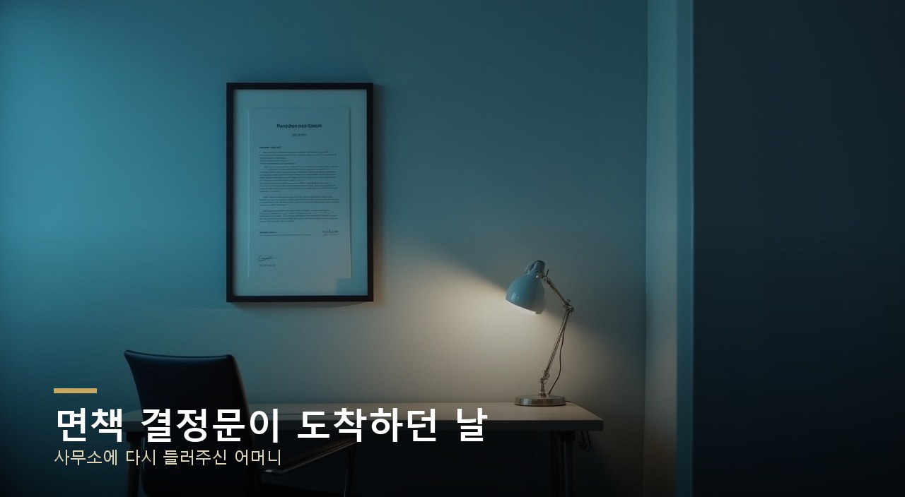 면책 결정문이 도착하던 날