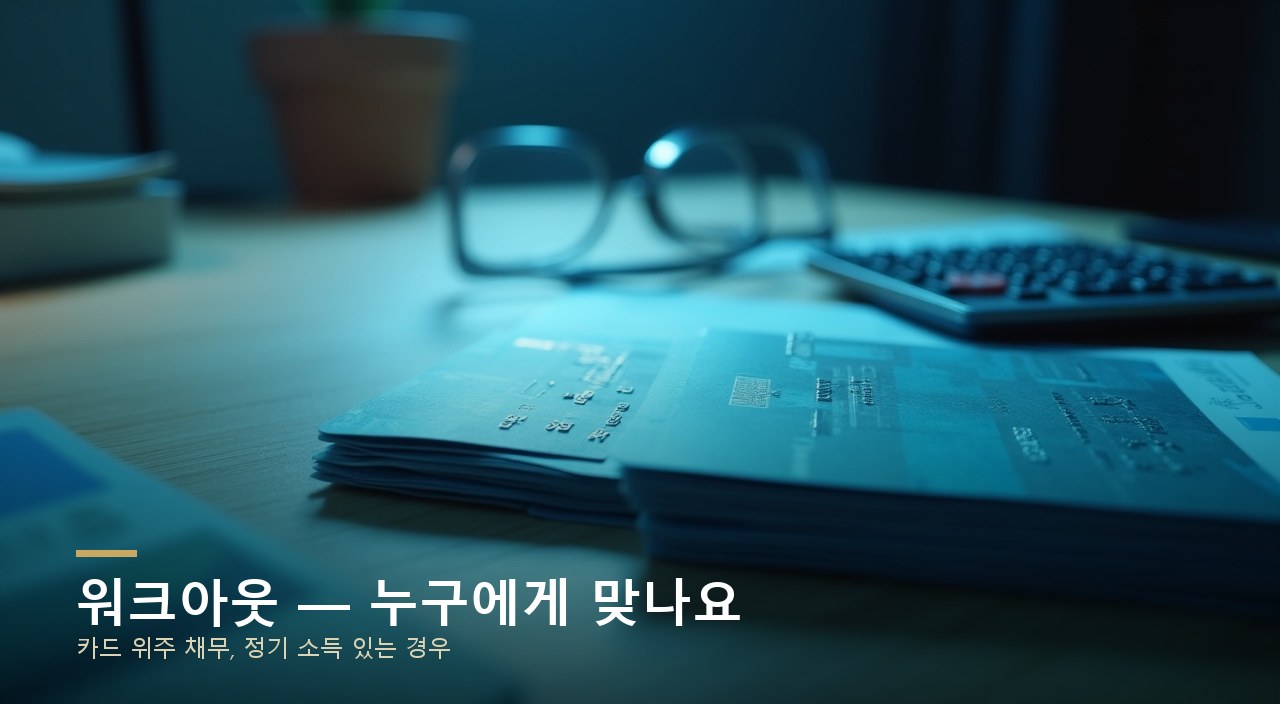 워크아웃 — 누구에게 맞나요