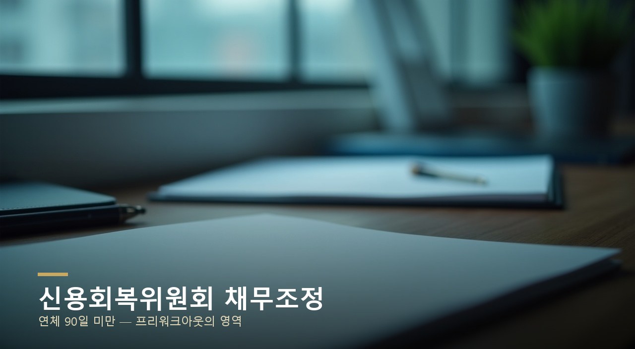 신용회복위원회 채무조정