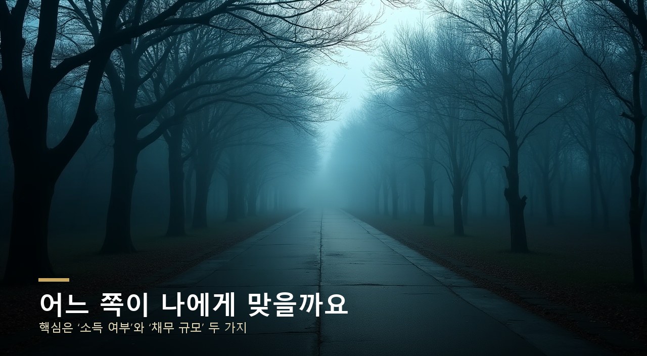 어느 쪽이 나에게 맞을까요