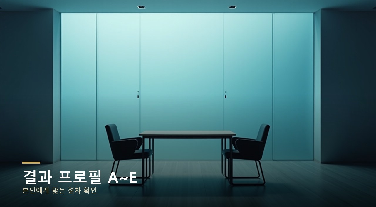 결과 프로필 A~E