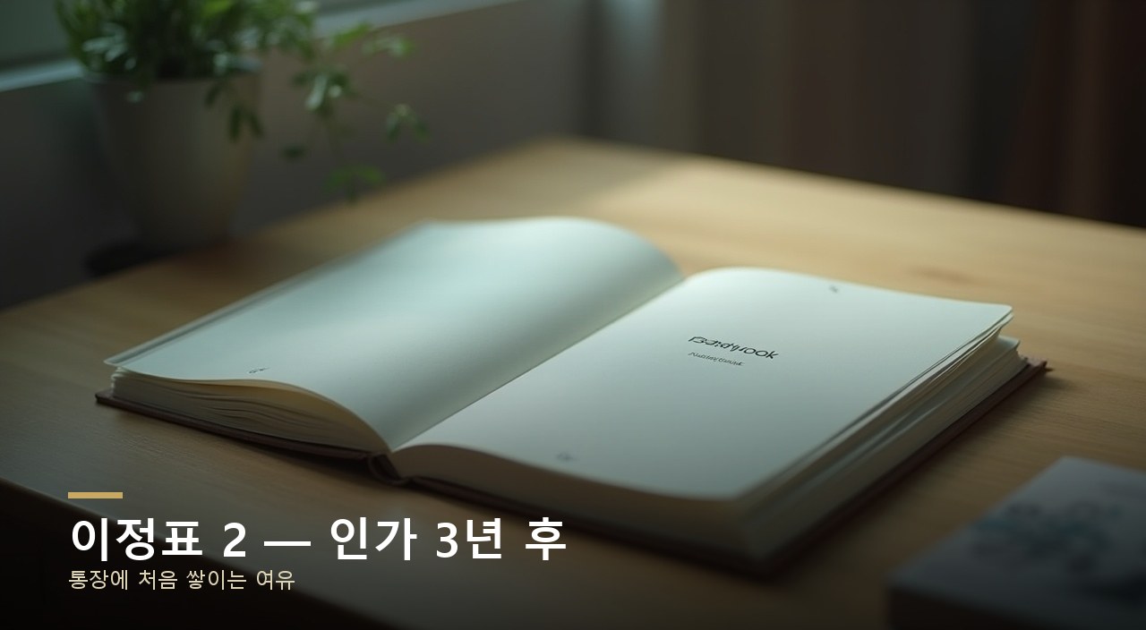 이정표 2 — 인가 3년 후