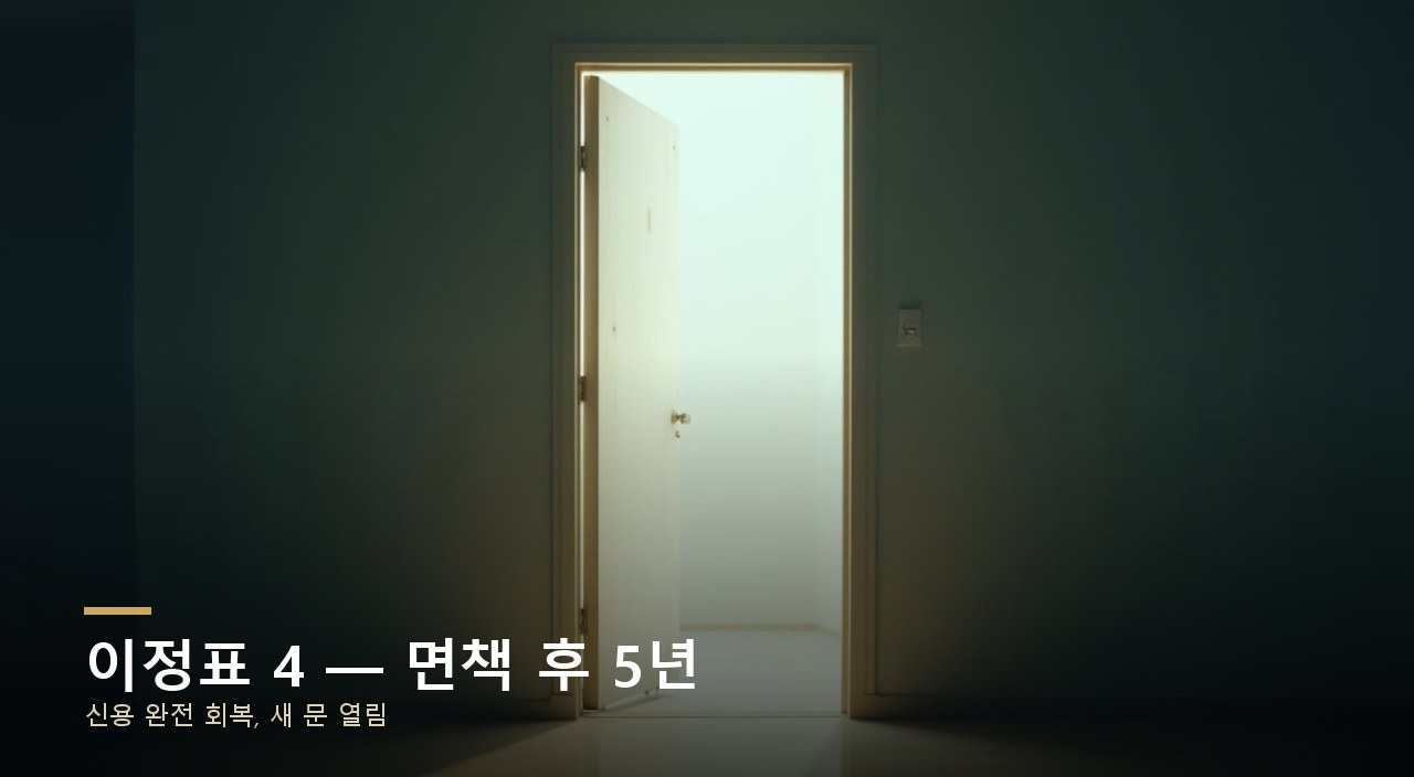 이정표 4 — 면책 후 5년